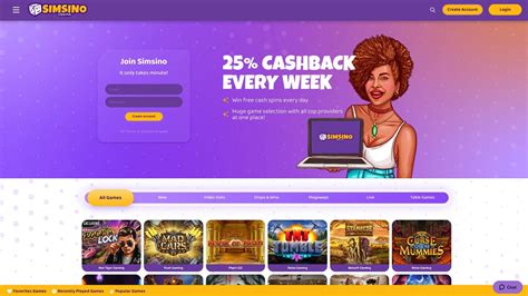 Simsino casino review
